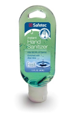 17374 Hand Sanitizer 66.5% ethyl alcohol with aloe vera (1.5-oz flip top bottle)